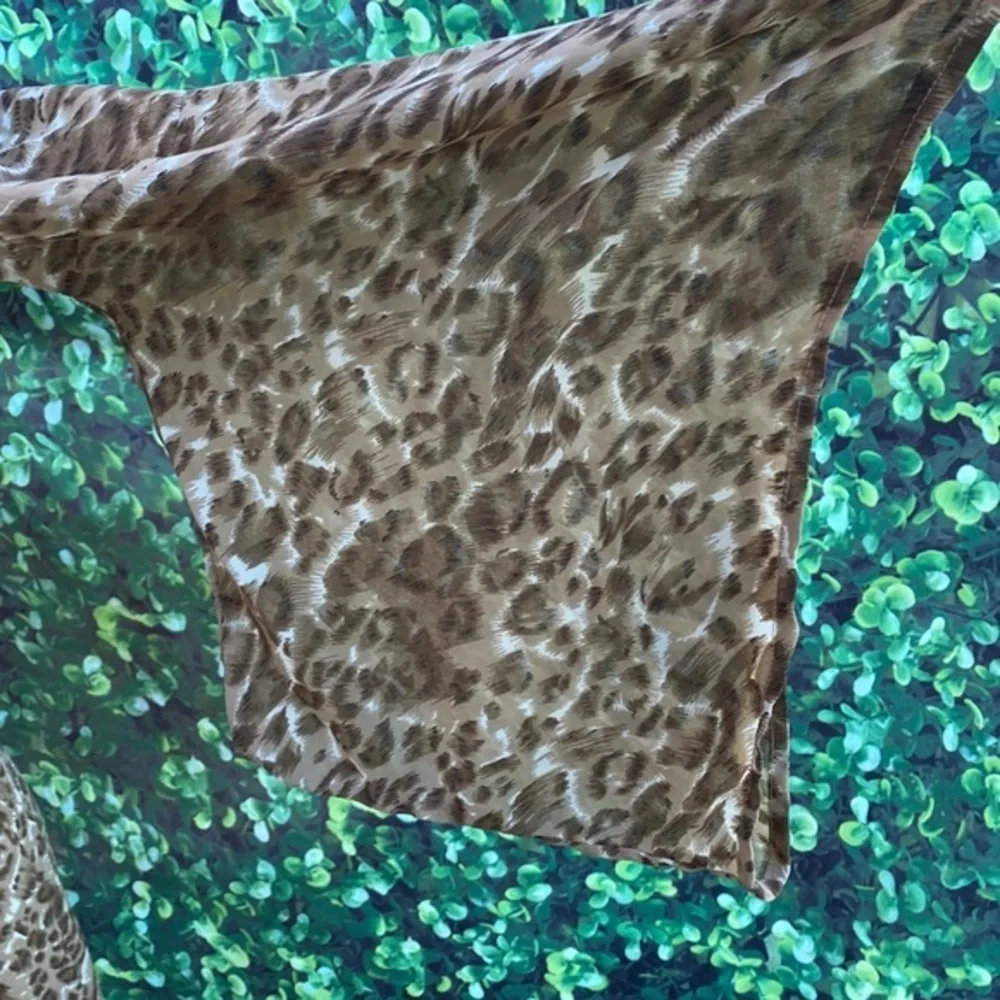 Walter Baker W118 Womens Brown Cheetah Animal Print Eva Dress Size Extra… - Picture 4 of 8